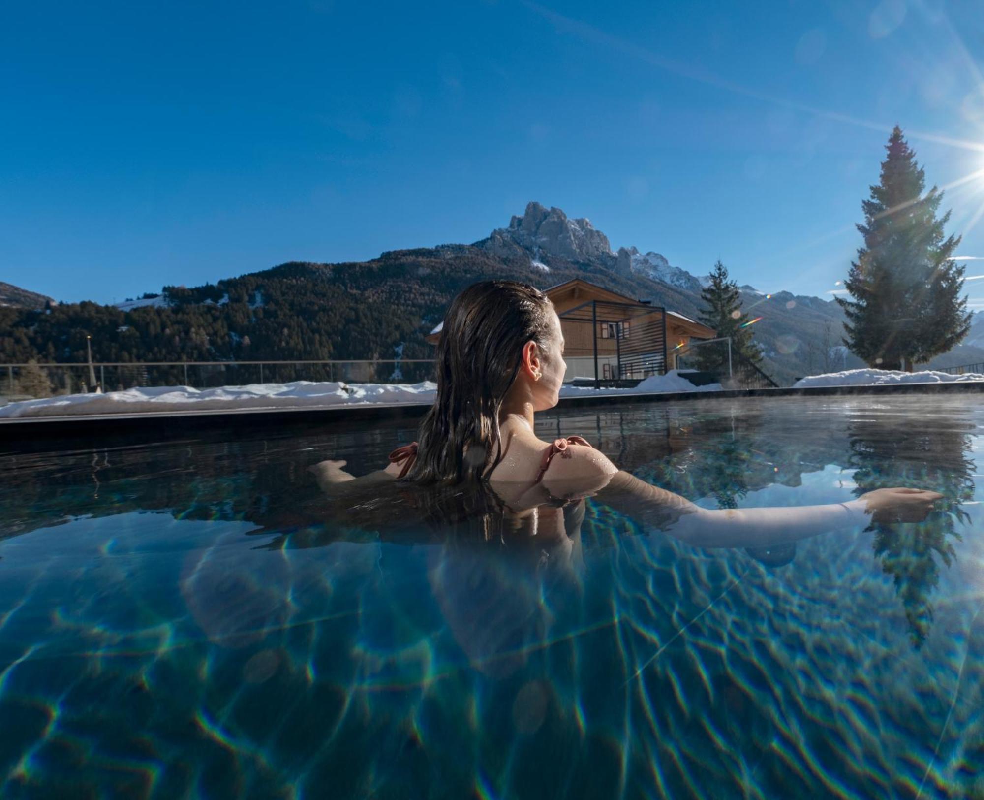 Ciampedie Luxury Alpine Spa Hotel Vigo di Fassa Exterior foto